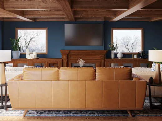 Living Room · Eclectic designed by Andrea