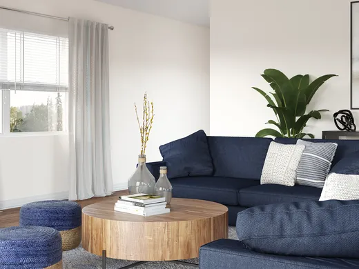 Living Room · Coastal designed by Briana