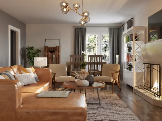 Living Room · Bohemian designed by Daniela