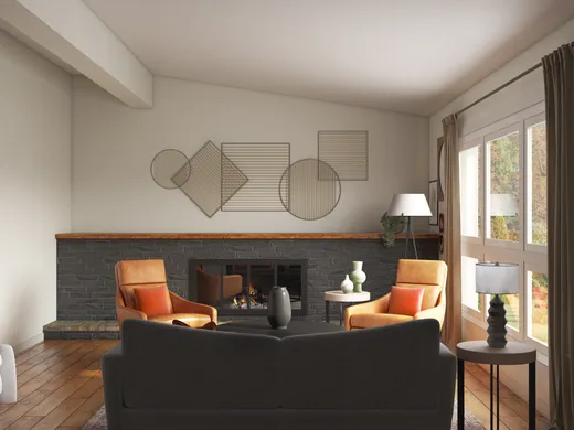 Living Room · Modern designed by Sara