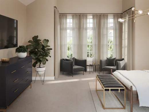 Bedroom · Contemporary designed by Tara