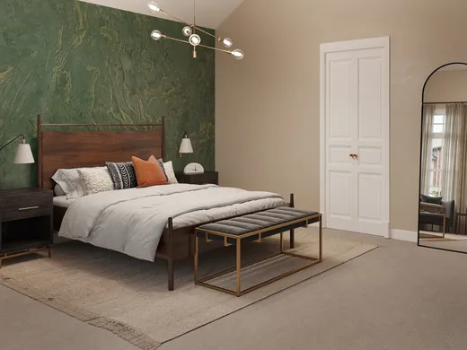 Bedroom · Contemporary designed by Tara