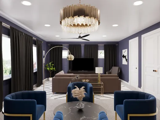 Living Room · Modern designed by Leah