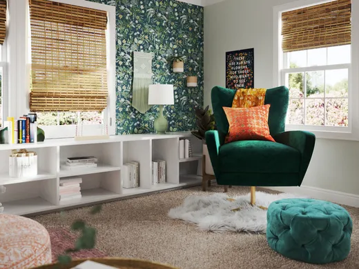 Bedroom · Eclectic designed by Kristin