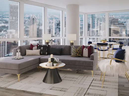 Living Room · Contemporary designed by Chanel