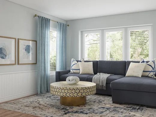 Living Room · Coastal designed by Taylor