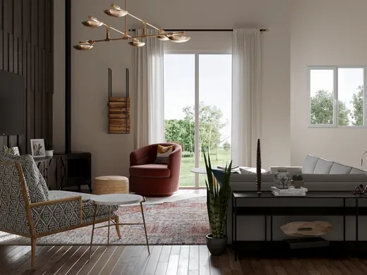 Living Room · Eclectic designed by Chanel