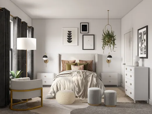 Bedroom designed by Sarah