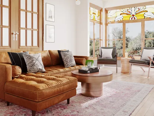 Living Room · Eclectic designed by Jacqueline