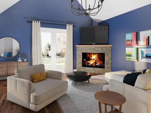 Living Room · Eclectic designed by Sofia