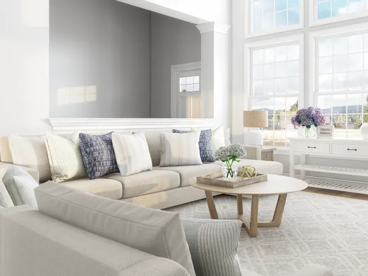 Living Room · Coastal designed by Melissa