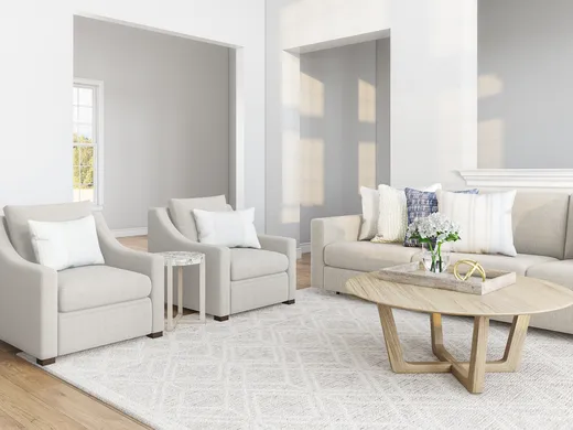 Living Room · Coastal designed by Melissa
