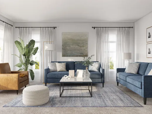 Living Room · Contemporary designed by Sarah