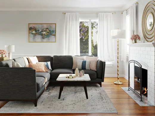 Living Room · Coastal designed by McKenna