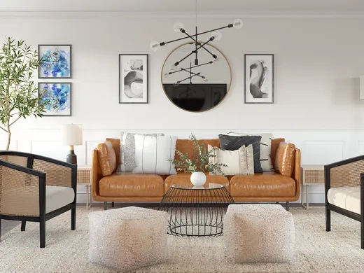 Living Room · Contemporary designed by Romina