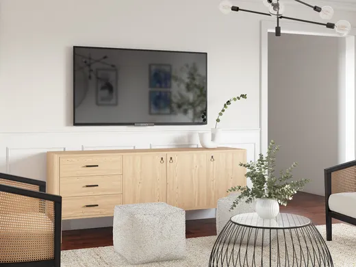 Living Room · Contemporary designed by Romina
