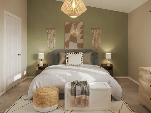 Bedroom · Bohemian designed by Katiana