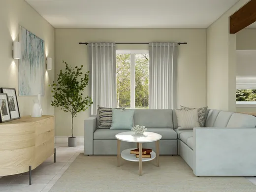 Living Room · Coastal designed by Lorine