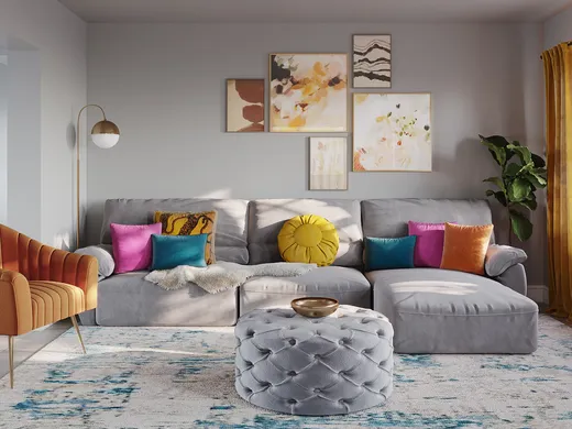 Living Room · Eclectic designed by Emmanuel