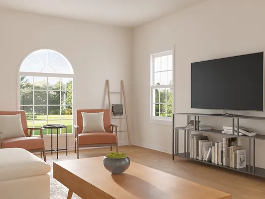 Living Room · Eclectic designed by Jamie