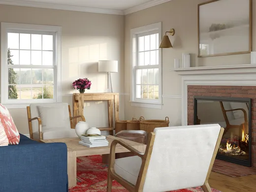 Living Room · Eclectic designed by Sarah