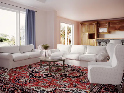Living Room · Farmhouse designed by Karina