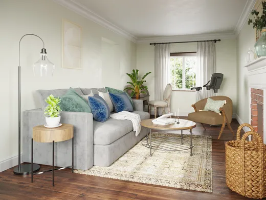 Living Room · Farmhouse designed by Briana