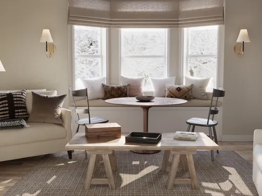 Living Room · Classic Contemporary designed by Adan