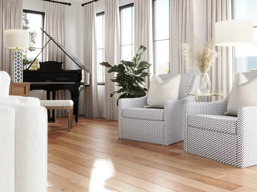 Living Room · Contemporary designed by Amanda