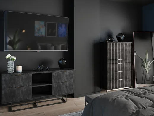 Bedroom · Modern designed by Miguel