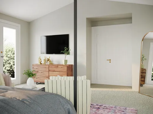 Bedroom · Eclectic designed by Annie