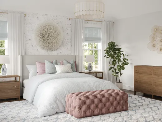 Bedroom designed by Christina