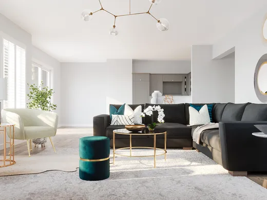 Living Room · Contemporary designed by Joanna