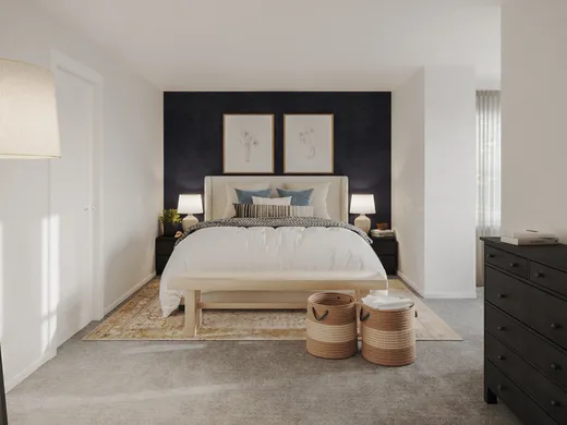 Bedroom · Farmhouse designed by Paulina