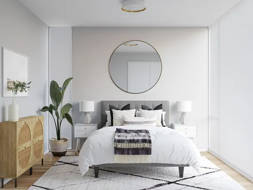 Bedroom · Eclectic designed by Amanda