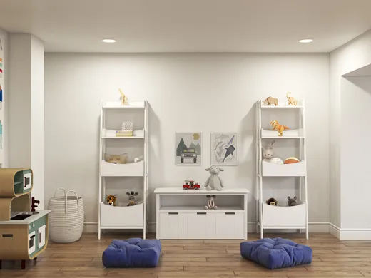 Playroom · Midcentury Modern designed by Rosa