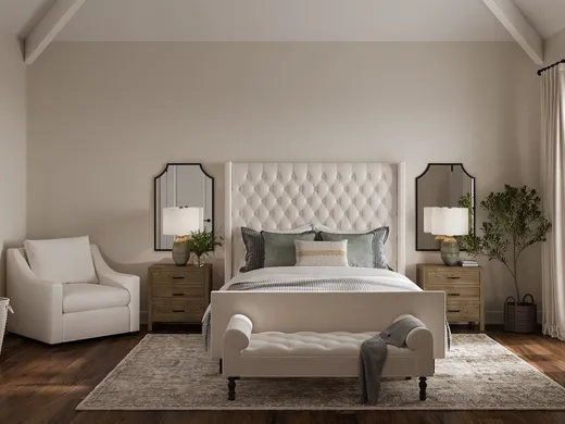 Bedroom designed by Hayley