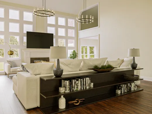 Living Room · Farmhouse designed by Emily