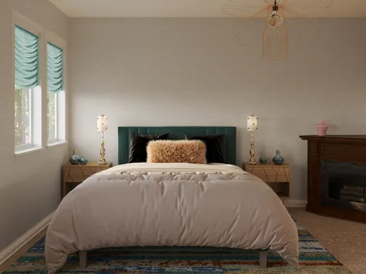 Bedroom · Eclectic designed by Megan