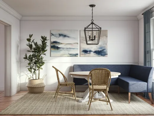 Dining Room · Coastal designed by Maria