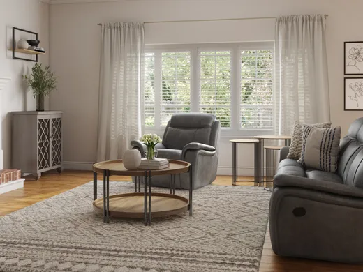 Living Room · Contemporary designed by Krishnendhu