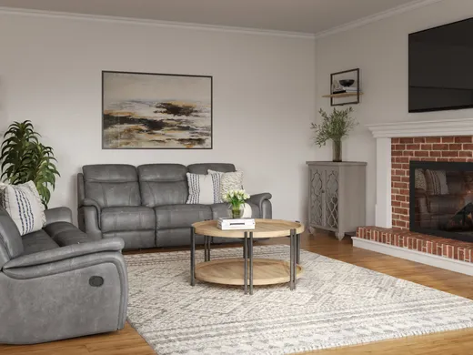 Living Room · Contemporary designed by Krishnendhu