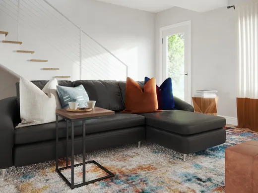 Living Room · Midcentury Modern designed by Kaylee
