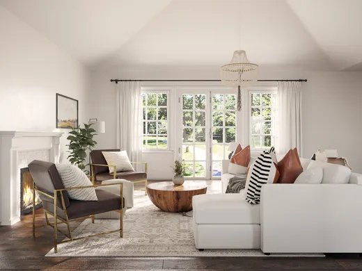 Living Room · Bohemian designed by Leigh