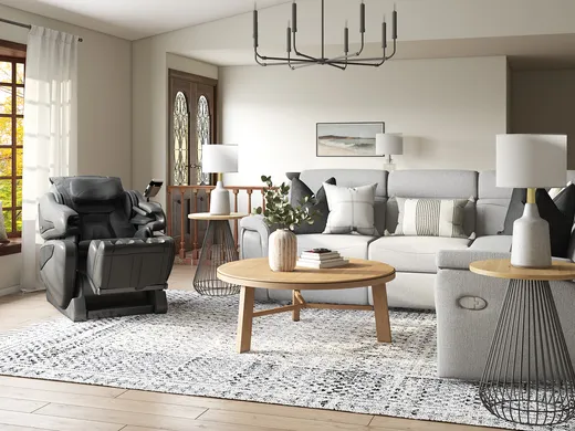 Living Room · Eclectic designed by Annie