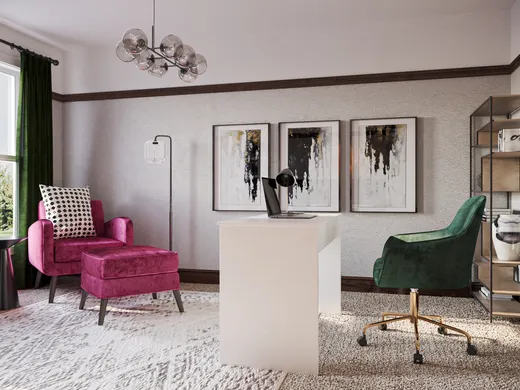 Office · Contemporary designed by Karen