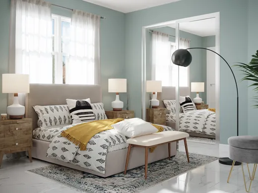Bedroom · Modern designed by Hayley