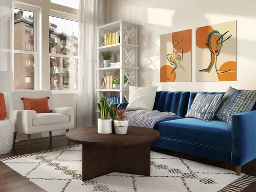 Living Room · Scandinavian designed by Jessica