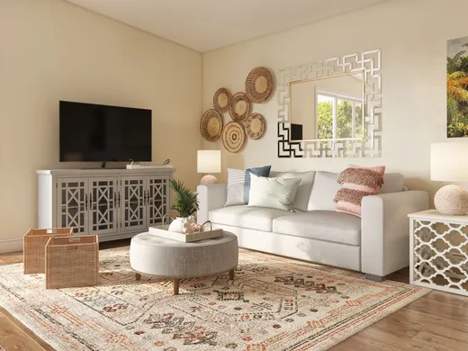 Living Room · Bohemian designed by Marina