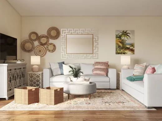 Living Room · Bohemian designed by Marina
